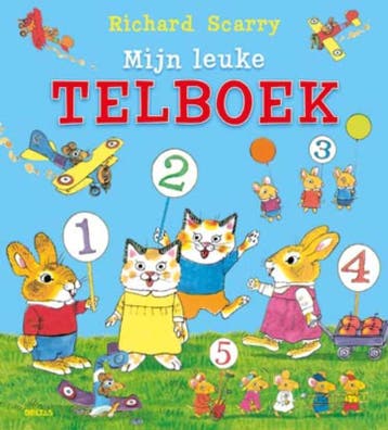 Mijn leuke telboek - Richard Scarry 9789044729603, Verzenden, Gelezen, Richard Scarry