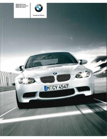 2008 BMW M3 BROCHURE DUITS, Boeken, Nieuw, BMW, Author