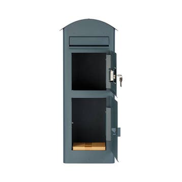 SafePost 80PZ brievenbus met pakketvak staal en, Verzenden, Nieuw