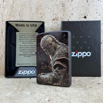 Zippo - Ragnar Inspired Viking Design - Zonder minimumprijs, Verzamelen, Nieuw
