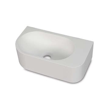 Fontein Luca Sanitair Wand 40x21.5x12 cm Solid Surface, Ophalen of Verzenden, Nieuw, Overige typen