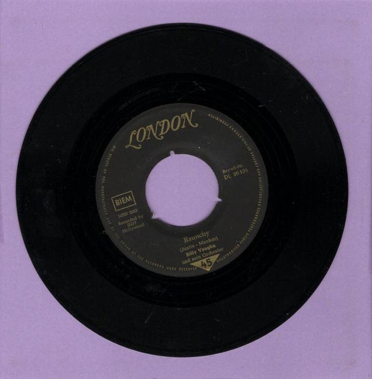 Billy Vaughn – Sail Along Silvery Moon / Raunchy (7-Vinyl-S, Cd's en Dvd's, Vinyl Singles, Ophalen of Verzenden