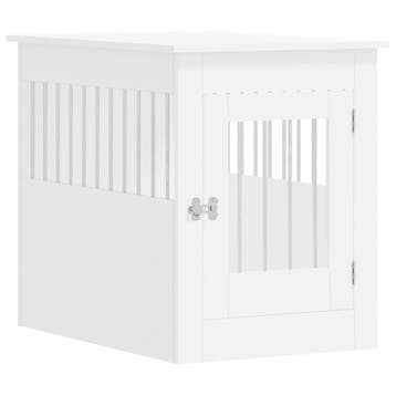 Hondenbench 80cm - Wit | Retourdeal 54% Korting, Dieren en Toebehoren, Hondenbenches, Ophalen of Verzenden, Gebruikt