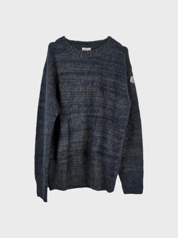 Moncler Trui Heren maat XL Navy Melange, Moncler, Overige kleuren, Maat 56/58 (XL), Ophalen of Verzenden