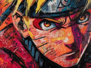 Canvas Fit - Alberto Ricardo - “Naruto: Voluntad de Fuego en, Nieuw