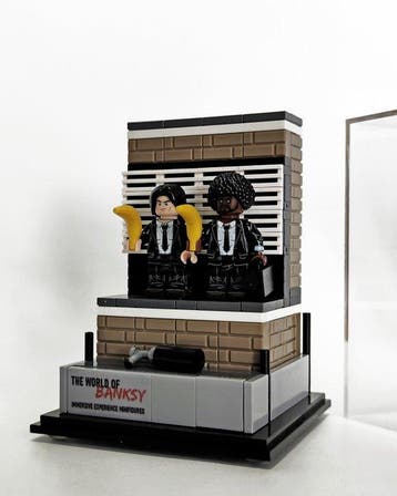 Lyssandre Saint York - hommage a BANKSY immersive Expérience