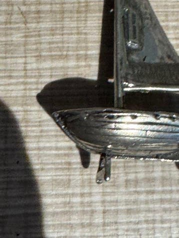 Figuur - Boat - .800 zilver