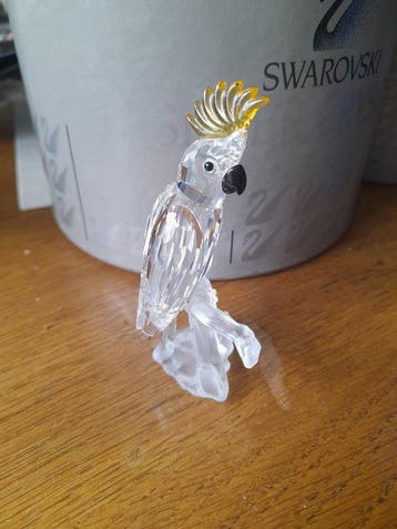 Swarovski - Beeldje - Cockatoo 261635 - Kristal