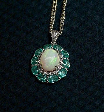 Zonder minimumprijs - Ketting met hanger 925 sterling