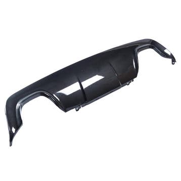 M Pakket 4 Uitlaten Carbon Look Diffuser BMW E60 E61 B7253, Nieuw, Achter, BMW