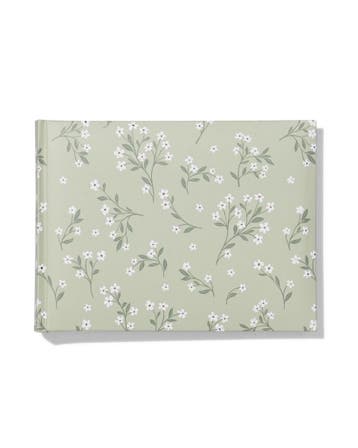 HEMA Fotoalbum 24x18x4cm bloemen, Verzenden, Nieuw
