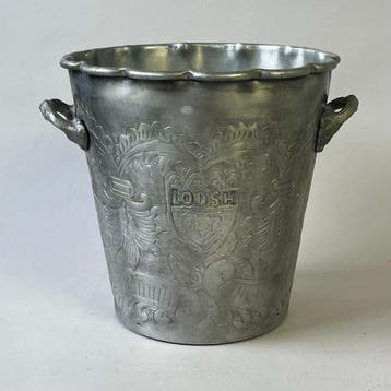 Champagne koeler - Vintage Decoratief Rustieke LODSH Grote