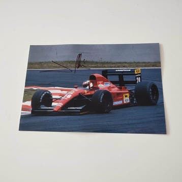 Ferrari - Jean Alesi - 1991 - Foto, Nieuw
