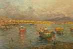 Italiaanse school (XX) - Porto con pescatori