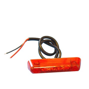 Jokon Markering LED S24-2 Rechthoekig Opbouw Rood, Ophalen of Verzenden, Nieuw