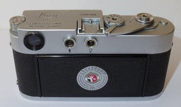 Leica M1 - 1961 - incl. Elmar 3.5/5cm en FOKOS meetzoeker -