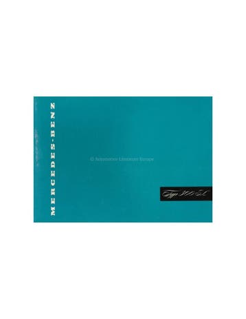 1956 MERCEDES BENZ 300 SL BROCHURE DUITS, Nieuw, Author