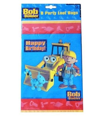 Uitdeelzakjes Verjaardag Bob de Bouwer, Ophalen of Verzenden, Nieuw