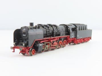 Fleischmann N - 7180 - Stoomlocomotief met tender (1) - BR50, Nieuw