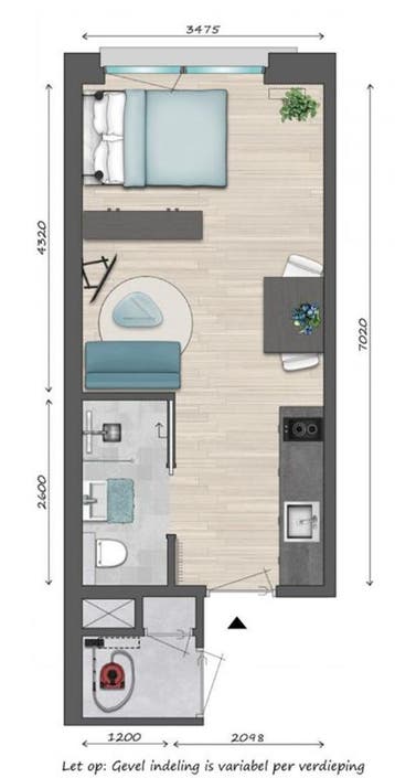 Te huur: Appartement Laakweg in Den Haag, Den Haag, Appartement, Zuid-Holland