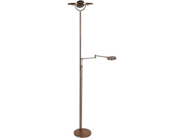 Steinhauer Exclusive Soleil2 - vloerlamp - LED - brons - Ø, Verzenden, Nieuw