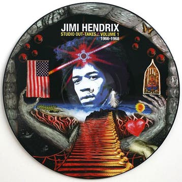 LP gebruikt - Jimi Hendrix - Studio Out-Takes... Volume 1..., Verzenden, Zo goed als nieuw, Overige formaten
