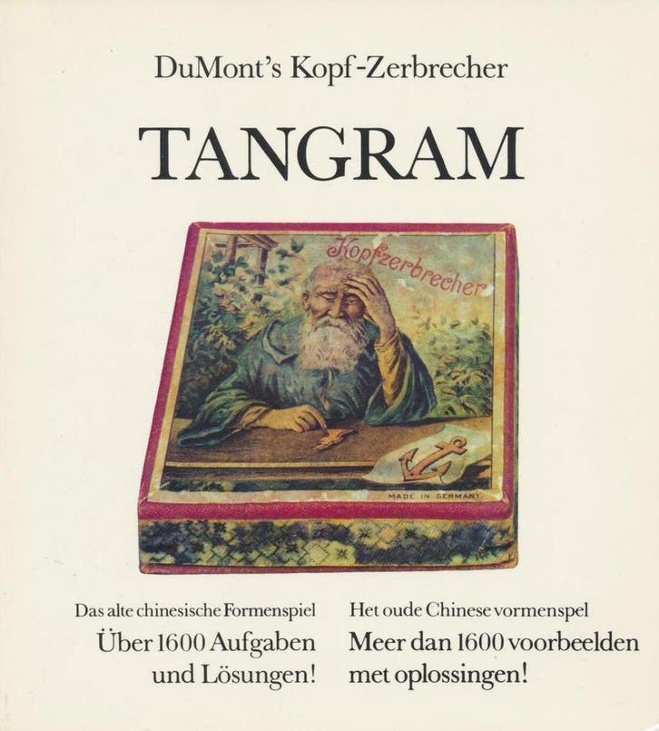 Tangram 9783770107315 Joost Elffers, Boeken, Overige Boeken, Gelezen, Verzenden