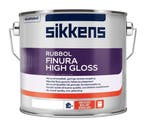 Sikkens Rubbol Finura High Gloss - 2,5L RAL 9001 | Crèmewit, Verzenden, Wit, Nieuw, Verf