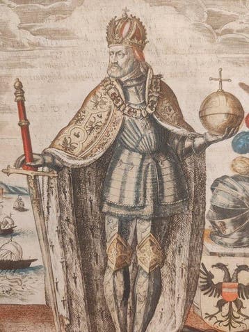 Cornelis Martin (1567-1621) - Imperatore Carlo V,