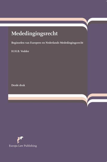 9789089521897 Mededingingsrecht | Tweedehands, Verzenden, Gelezen, H.H.B. Vedder