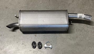 Uitlaat, Einddemper Ford Fiesta, Mazda 2, Verzenden, Nieuw