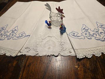 Handdoek (3) - 110 cm - 75 cm - Vintage handdoeken