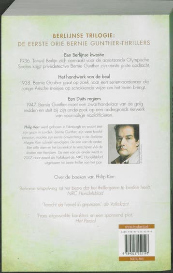 Berlijnse trilogie / Bernie Gunther 9789022552193, Verzenden, Gelezen, Philip Kerr