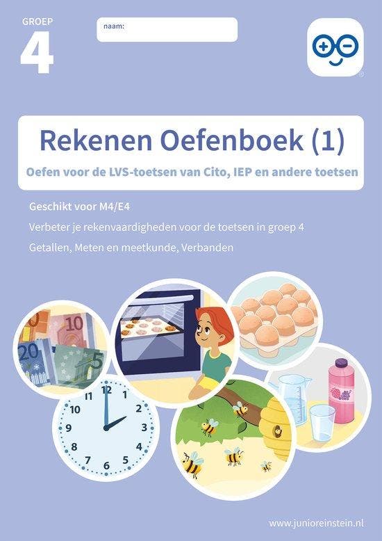 9789493128538 Rekenen Oefenboek 1 groep 4 Geschikt voor d..., Boeken, Schoolboeken, Nieuw, Verzenden