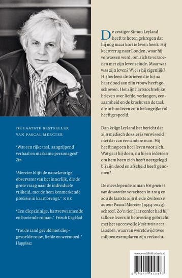 Het gewicht van de woorden 9789028453487 Pascal Mercier, Verzenden, Gelezen, Pascal Mercier