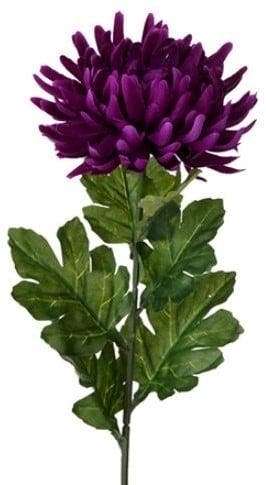 Chrysant Single Large Purple Zijdenbloem per stuk, Ophalen of Verzenden, Nieuw