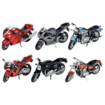 Goki motorfiets die-cast 1:18 schaa van €11,95 voor €8,36, Kinderen en Baby's, Speelgoed | Speelgoedvoertuigen, Ophalen of Verzenden