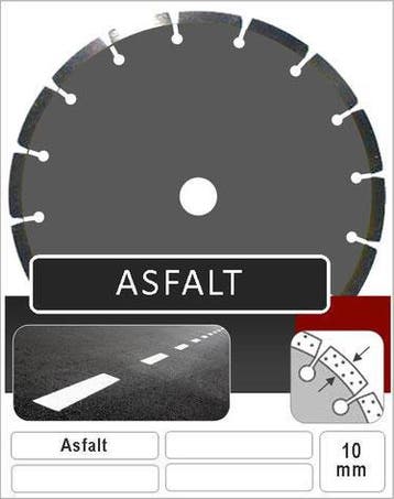 Diamantzaagblad-Asfalt - Benzinedoorslijper., Verzenden, Nieuw