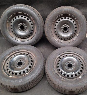Stalen velgenset velg velgen set 16 inch 5x108 ET 52.5 zomer, Verzenden, Gebruikt
