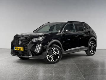 Zakelijke Lease |  Peugeot 2008 Allure Pack 1.2 Hybrid 145pk, Automaat, Gebruikt, Euro 6, Zwart