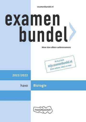 9789006491302 Examenbundel havo Biologie 2021/2022, Boeken, Verzenden, Zo goed als nieuw