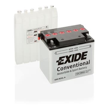 Exide Conventional 12V accu | E60-N24L-A | 12V 28Ah, Ophalen of Verzenden, Nieuw