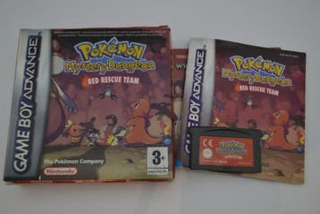 Pokemon Mystery Dungeon - Red Rescue Team (GBA NHOL CIB), Spelcomputers en Games, 1 speler, Verzenden, Zo goed als nieuw