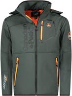 Canadian Peak Heren Softshell Jas Met Afneembare Capuchon, Verzenden, Nieuw, Grijs