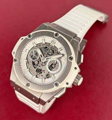 Hublot - King Power Unico - 701.NE.0127.GR - Heren -, Nieuw