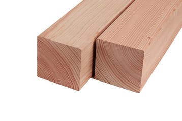 Douglas Paal 19 x 19 cm (190 x 190 mm) Geschaafd - Lengte, Nieuw