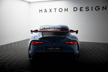 Maxton Carbon Spoiler met beugels en LED Toyota Supra Mk5, Auto diversen, Verzenden