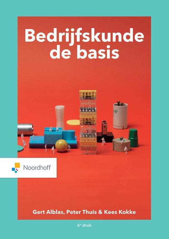Bedrijfskunde, de basis / Vast Boek / Noordhoff Kees Kokke, Boeken, Schoolboeken, Zo goed als nieuw, Verzenden