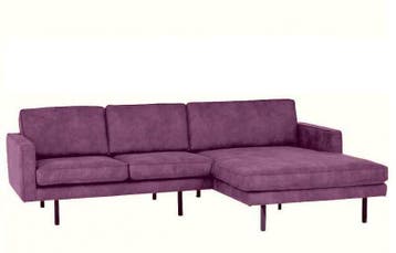 Loungebank Julianadorp - loungebanken - Paars, Nieuw, Leer