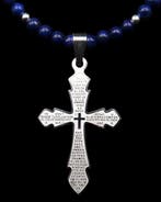 Lapis lazuli - Zegenkruis – Gebed van de Heer – Bescherming,